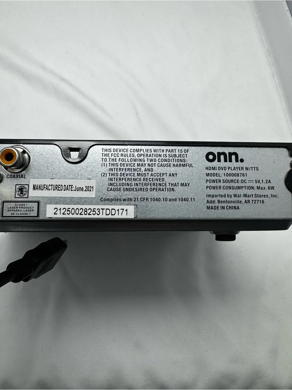 Black DVD Player - Classic Media Player